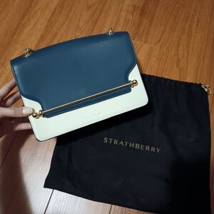Strathberry East and West colourblock Bag